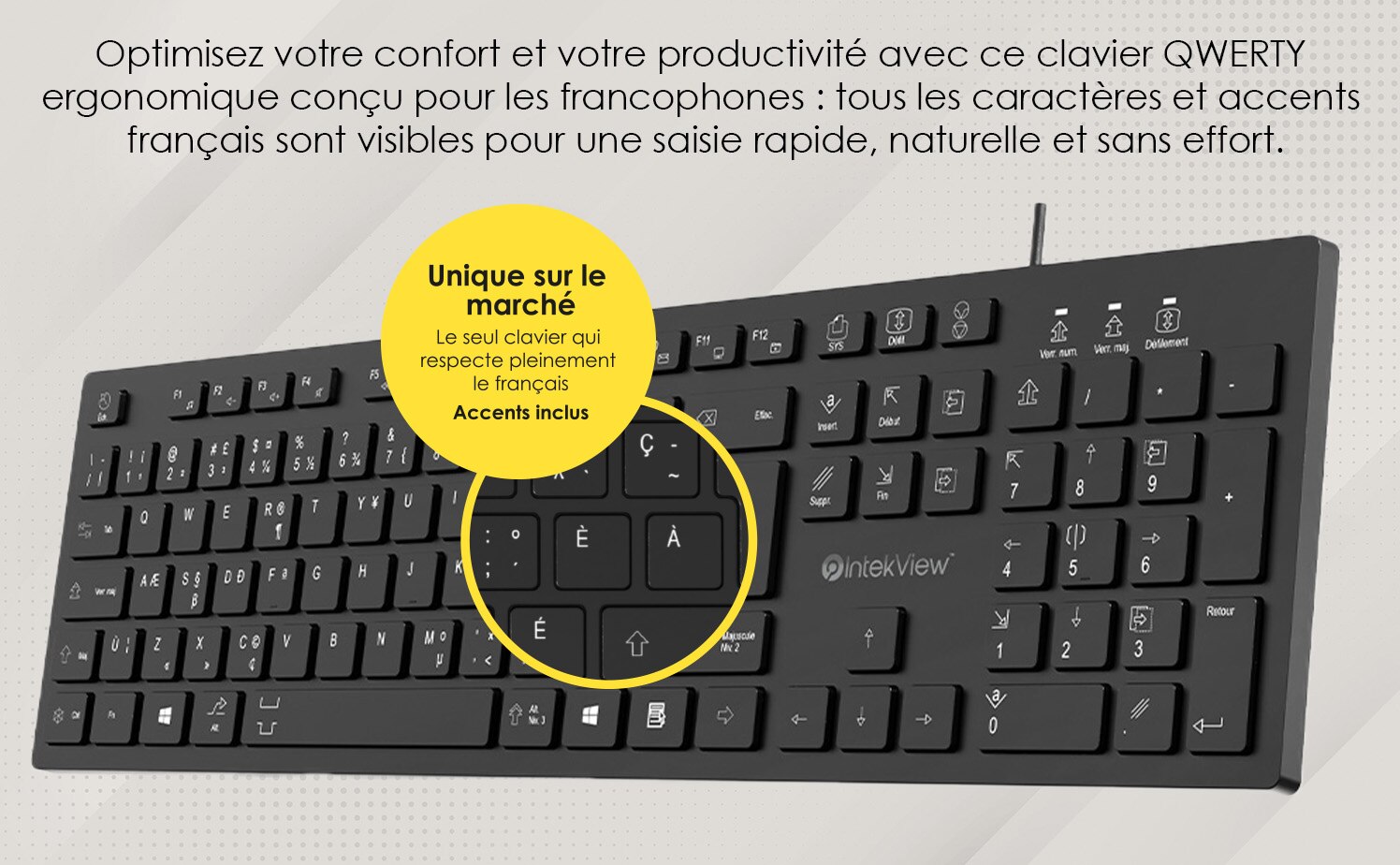 K500NW - Touches multimédias