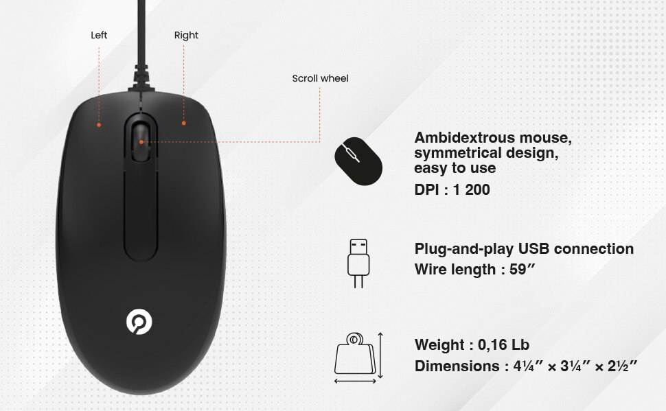 KM100W Keyboard Close-Up