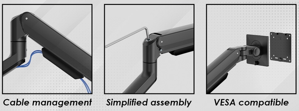 Monitor Arm - Cable Management