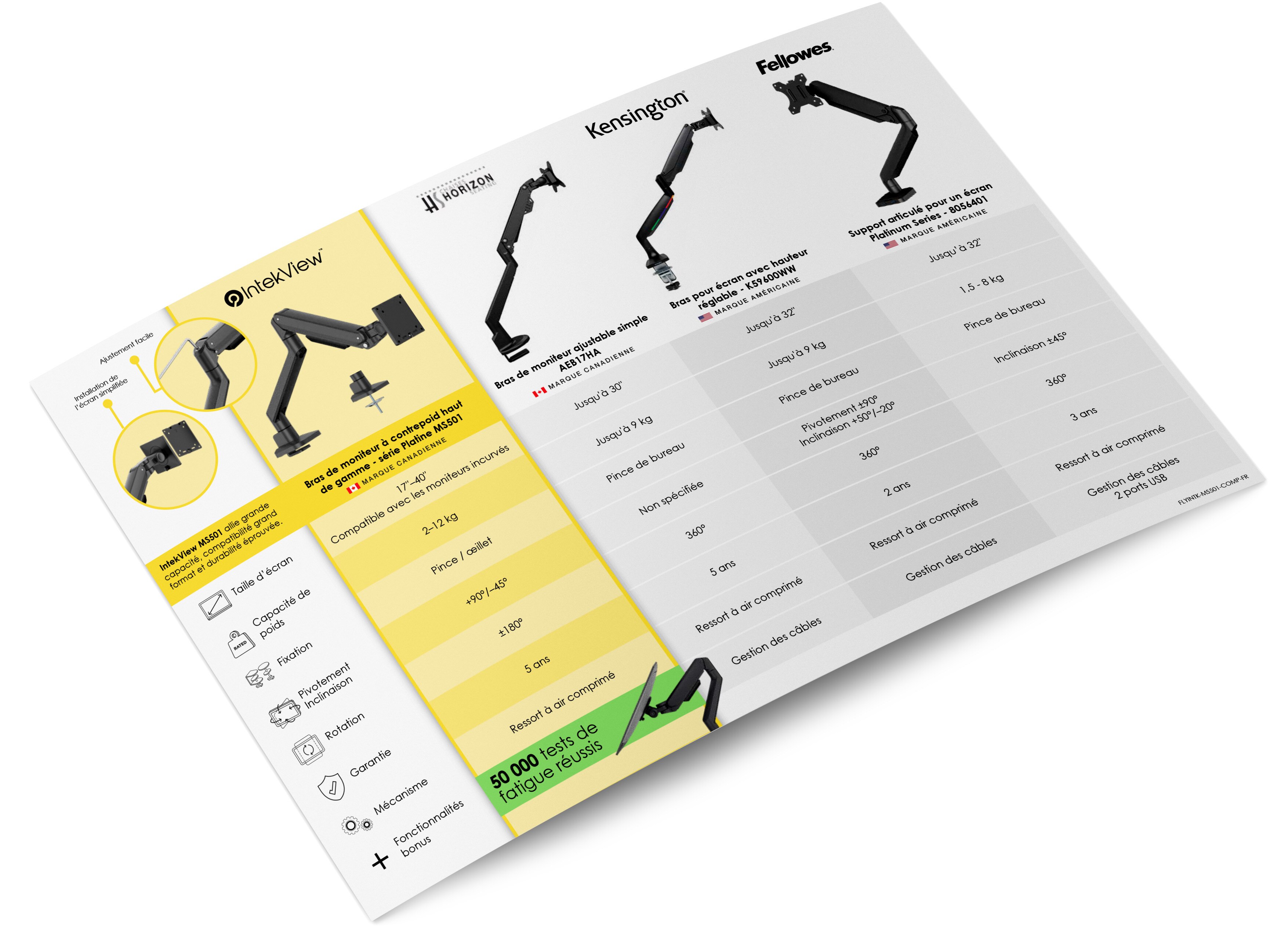 Intekview MS501 Single Monitor Arm