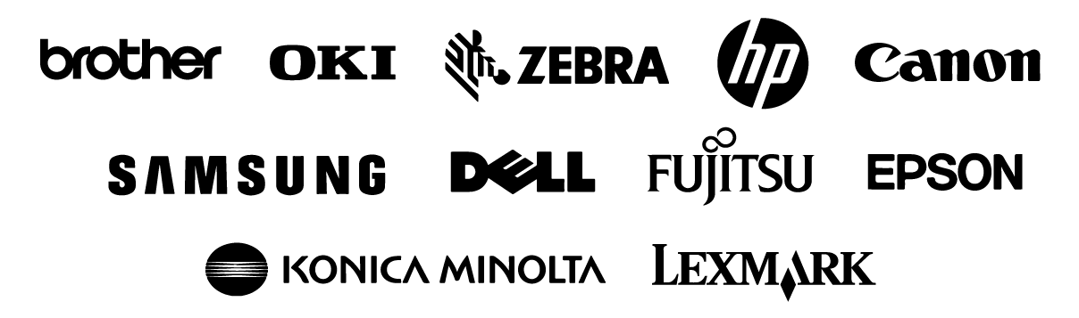 Manufacturer logos