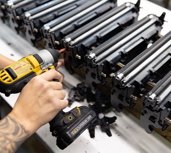 Ecotone cartridges being remanufactured in Canada