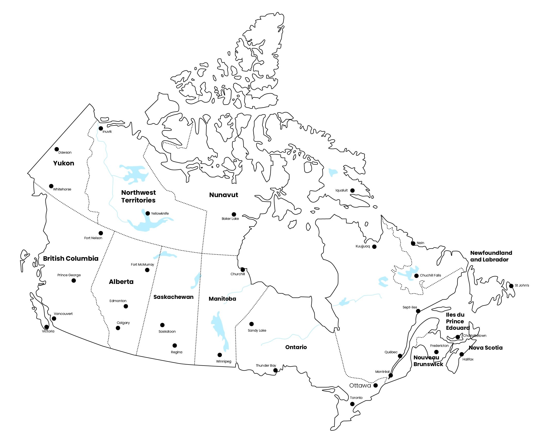 mapCanada
