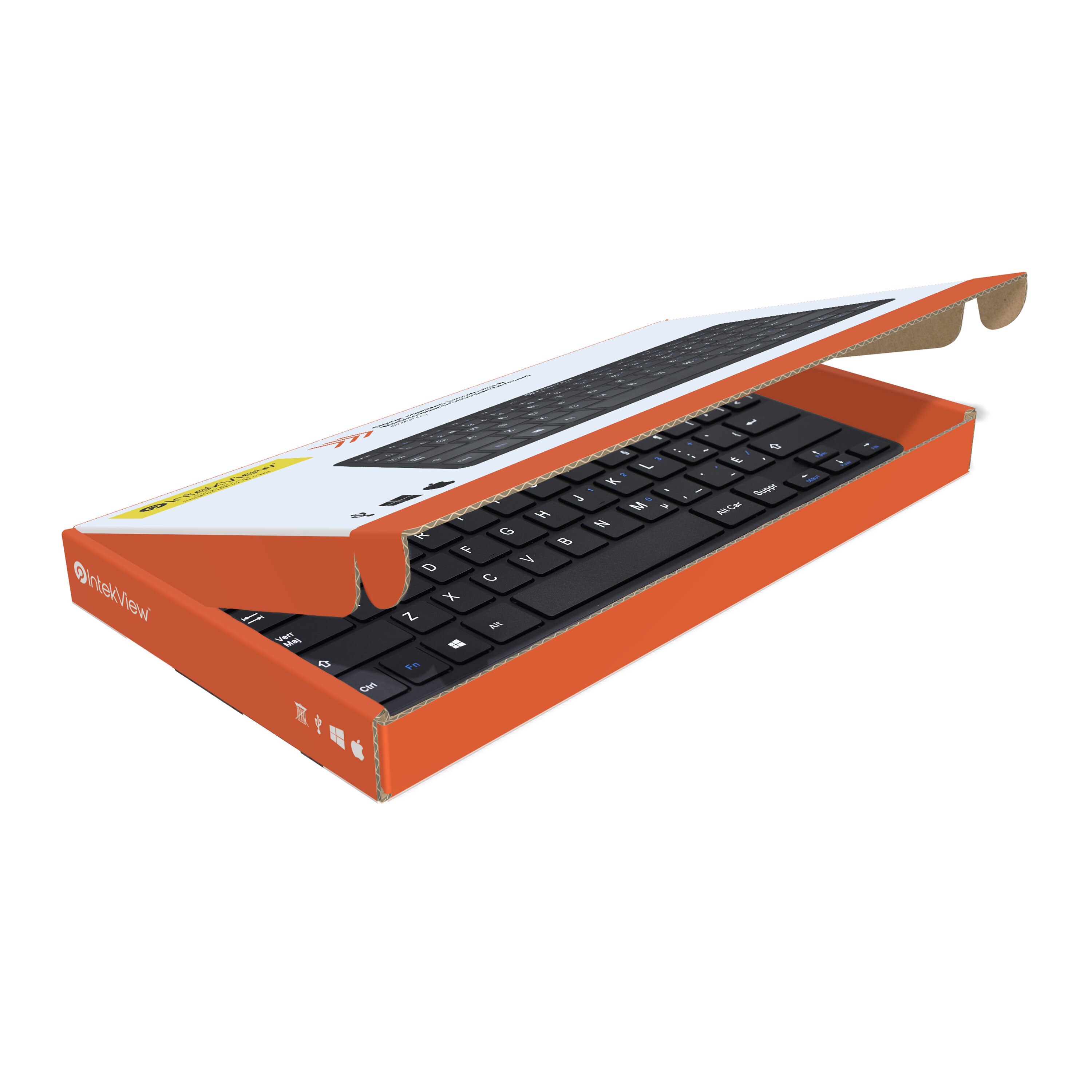 Wireless IntekView Mini-Keyboard French Canadian 11''